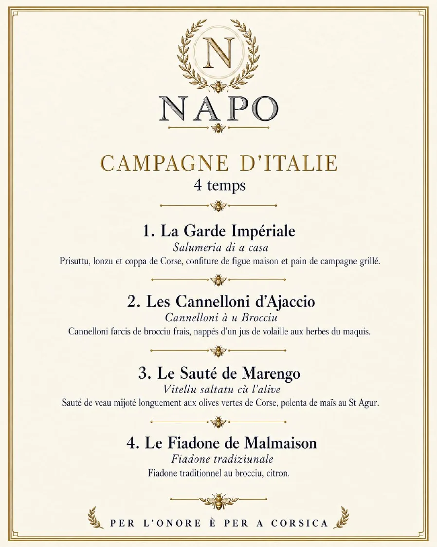 NAPO — Campagne d’Italie · 4 temps · 64 €, page 3 de la carte