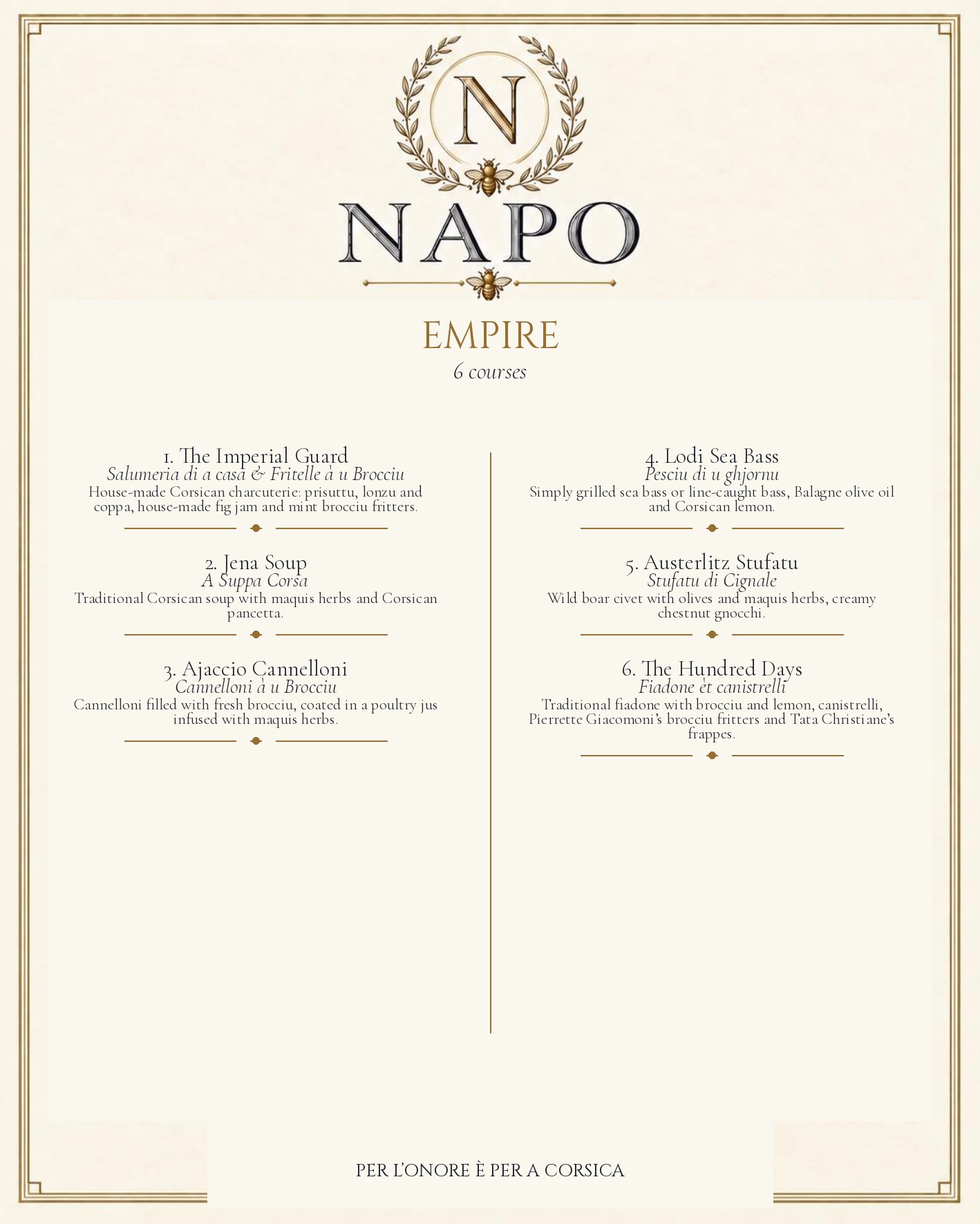 MENU — English — page 4
