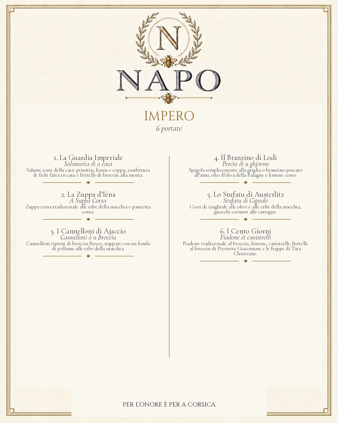 MENU — Italiano — page 4