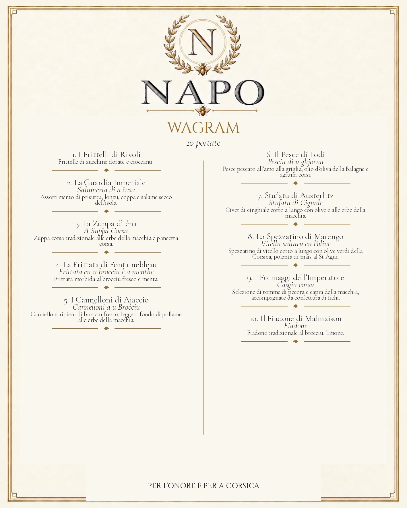 MENU — Italiano — page 5