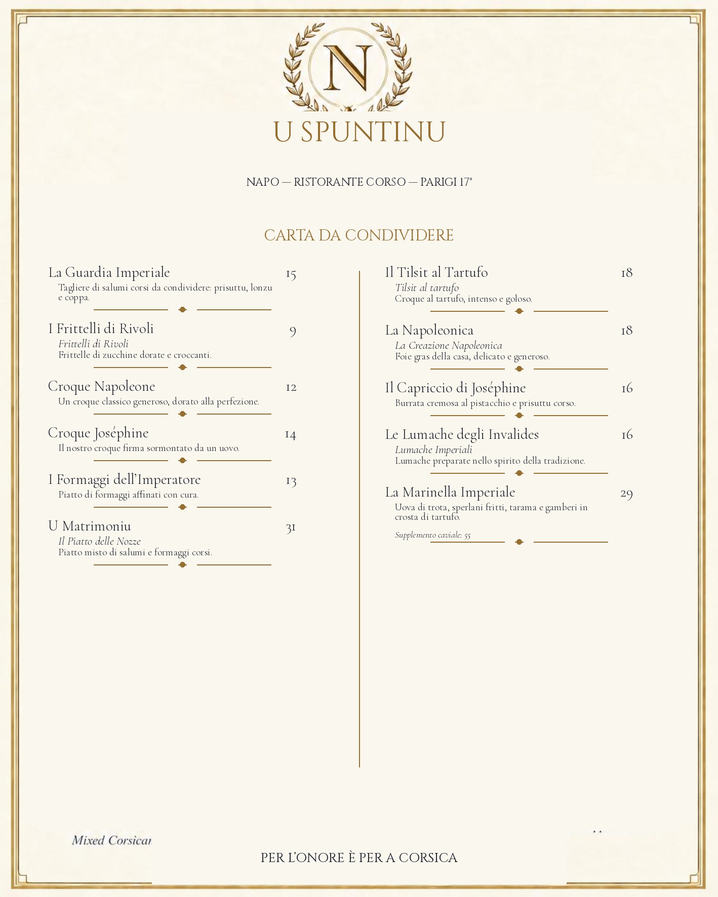 MENU — Italiano — page 7
